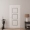 Vdomdoors Front Exterior Prehung Metal-Plastic Door, Manux 8661 White Silk, Office Commercial and Residential MANUX8661EXD-WS-W36xH80-LH - alternate 4