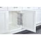 Rev-A-Shelf Steel, Chrome, 3.88 in W, 1.5 in H, 12.88 in D 563-51-C - alternate 9