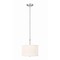 Z-Lite Linden Brushed Nickel 1 Light Pendant 1962P12-BN-LED - alternate 6