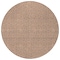 Homeroots 8' Copper And Beige Round Geometric Washable Indoor Outdoor Area Rug 594499 - alternate 6