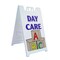 Signmission Day Care, A-Frame & 2 Decals Installed, Heavy-Duty Plastic Frame SBHD-D-2436-Day Care - alternate 1
