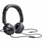Compucessory Tangle-free Headset with Mic, Stereo, Wired, Binaural, Black 15165 - alternate 1