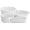 Gibson Elite Stoneware Gracious Dining 4 Piece Bakeware Set in White 131667.04 - alternate 1