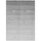 Homeroots 8' X 10' Gray And Light Gray Ombre Washable Indoor Outdoor Area Rug 595814 - alternate 8