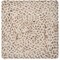 Homeroots 15" Set of Four Ivory And Natural Jute Square Placemats 534175 - alternate 6