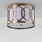 Jonathan Y Hex 2-Light 12.5 in. Metal LED Flush Mount, Brass Gold JYL3501A - alternate 8