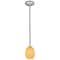 Access Lighting Brandy FireBird, Pendant, Brushed Steel Finish, White Firebird Glass 28023-1R-BS/WHTFB - alternate 6