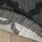 Homeroots 6' X 9' Charcoal And Black Trellis Indoor Outdoor Area Rug 545225 - alternate 7