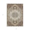 Homeroots 9' X 12' Chocolate Beige And Gray Oriental Washable Indoor Outdoor Area Rug 596624 - alternate 8