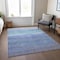 Homeroots 10' X 14' Blue Teal Blue And Sky Blue Abstract Washable Indoor Outdoor Area Rug 618141 - alternate 7