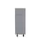 Cambridge Radiance 12 in. W x 24 in. D x 34.50 in. H Ready to Assemble Slab Base Kitchen Cabinet in Matte Grey SA-B12-MG-KIT - alternate 1