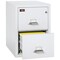 Fireking 2 Drawer, 2 Hr Fire & Impact Rated, Vertical, 32" depth Legal Arctic White 2-2130-2AW - alternate 4