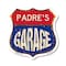 Signmission Padre's Garage, 18 Inch X 18 Inch, Plastic Sign SHI-P-18-383-PADRE - alternate 1