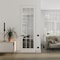 Sartodoors Hidden Door, Felicia 3355 White Silk Concealed Metal Frame 32 x 96 Right Inswing FELICIA3355MF-WS-32x96-RH-I - alternate 4