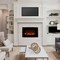 Northwest 36-Inch Wall Mounted Electric Fireplace Curved Glass Heater with Removable Stand 80-WSG032 - alternate 13