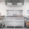 Koolmore 60 in. 6 Burner Commercial Natural Gas Range with 24 in. Griddle in Stainless-Steel KM-CRG60-NG - alternate 6