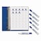 Avery MARKS A LOT Desk-Style Dry Erase Markers, Broad Chisel Tip, Blue 24406 - alternate 7