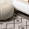Jonathan Y Nokat Tribal Bohemian Beige/Brown 2 ft. x 10 ft. Indoor/Outdoor Runner Rug SMB131A-210 - alternate 8