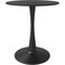 Leisuremod Bristol Modern Round Dining Table with MDF Wood Top and Steel Pedestal Base BTBL-27BL - alternate 6