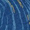 Homeroots 5' X 8' Navy Blue Gold And Copper Abstract Washable Indoor Outdoor Area Rug 600241 - alternate 7