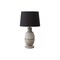 Monarch Specialties Lighting, 25"h, Table Lamp, Grey Resin, Black Shade, Contemporary, Modern I 9887 - alternate 1