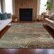 Homeroots 8' X 10' Taupe Brown And Gold Abstract Washable Indoor Outdoor Area Rug 630864 - alternate 7