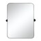 Homeroots 36" Black Metal Framed Standing Mirror 565109 - alternate 6