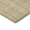 Homeroots 5' X 8' Wheat Gold And Gray Striped Washable Indoor Outdoor Area Rug 615105 - alternate 8
