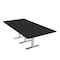 Skutchi Designs 8ft Conference Table With Power Unit | 8 Person Modular Rectangular Meeting Table | Harmony Series HAR-REC-48x96-T-U999ST19-NA - alternate 1