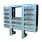 Mytee Products 68 inx80 inx14 in Aluminum BAR Window Headache Cab Rack w/ 3 Mirror Finish Doors VK-VLT-3D-BW - alternate 9