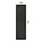 World Rug Gallery Contemporary Bordered Weather Resistant Reversible Indoor/Outdoor Rug 2 ft x 7 ft Black WR111BLACK2X7 - alternate 6