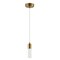 Jonathan Y Bolha 4.75" 1-Light Bubble Acrylic/Iron Modern Minimalist Integrated LED Pendant, Brass Gold JYL7221B - alternate 9