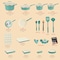 Bakken-Swiss 23Pc Cookware Set, Green Pots, Skillets, Bakeware, Reinforced Aluminum, Gas, Electric, Induction BKCWA23Q - alternate 5