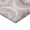 Homeroots 5' X 8' Pink Blush And Gray Medallion Washable Indoor Outdoor Area Rug 589633 - alternate 9
