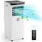 Edendirect 8,000 BTU (DOE) Portable Air Conditioner Cools 350 Sq. Ft. with Dehumidifier, Drain Hose and Remote ZR-KY-8K-07B - alternate 1