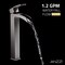Anzzi Key Single Hole Single-Handle Vessel Bathroom Faucet in Gunmetal Black L-AZ097GK - alternate 5