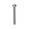 Auveco 6-32 x 1in Slotted Round Head Machine Screw Zinc, 100PK 2532 - alternate 1