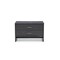 Homeroots 18" Wood Two Drawer Nightstand 473013 - alternate 4