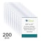 C-Line Products 8-1/2" x 11" Reduced Glare Economy Weight Poly Sheet Protectors, 200/BX 62067 - alternate 6