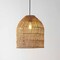 Jonathan Y Koda 13 in. 1-Light Farmhouse Coastal Bohemian Rattan 180 in. Cord Plug-In or Hardwired LED Pendant,  JYL1401A - alternate 14
