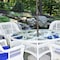 Fab Glass And Mirror Aquatex Patio Glass Table Top 54in Round 1/8in Thick Flat Tempered W/ 2-1/4in Hole, 54inch, Clear PT-54RDAQ6THFLTE-H - alternate 6