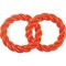 Boss Pet Infinity TPR 2 Rings Orange Dog Toy ZD2059 69 - alternate 1
