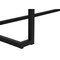Homeroots 42" Gray and Black Wood and Metal Sled Computer Desk 489888 - alternate 10