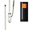 Safetywhips Warning Whip Super Duty LED Whip with Flag, White, 72 Length SDL06W-XY - alternate 1