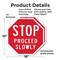 Signmission Stop Proceed Slowly, 10 inch X 10 inch, Plastic Sign, 2PK OC-P-2PACK-10-13 - alternate 7