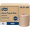 Tork Universal Hand Towel Roll, Notched, 1-Ply, 8in x 630 ft, Natural, 6PK 8031500 - alternate 1