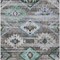 Homeroots 3' X 5' Brown Beige And Blue Southwestern Washable Indoor Outdoor Area Rug 588672 - alternate 7
