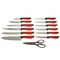 Megachef 14 Piece Cutlery Set in Red MC-C51000 - alternate 4