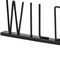 Homeroots 24" Black and Brown Metal And Wood Wild At Heart Tabletop Sign 392455 - alternate 7