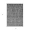 Homeroots 3' X 5' Gray And Charcoal Floral Washable Indoor Outdoor Area Rug 605723 - alternate 9
